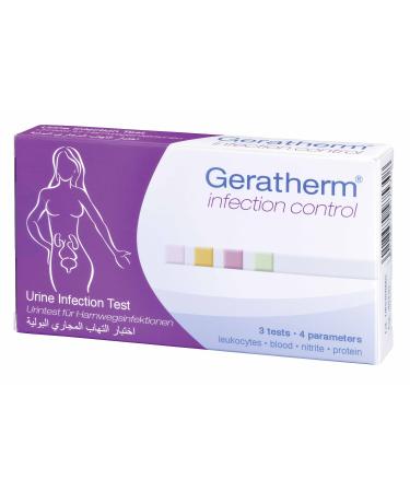 Geratherm infection control - urine test for urinary tract infections (1 x 3 pieces)
