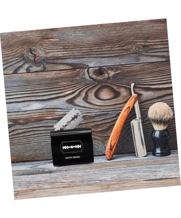 Buy Minkissy 6-Piece Blade Storage Box - Safe Travel Razor Disposal for Men | Square Razor Etui for Shaving - Buy Online on GoSupps.com