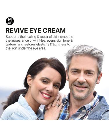 Revive Eye Cream for Men Over 40 - Diminish Dark Circles, Wrinkles, Puffiness - 1 oz - Buy Online on GoSupps.com