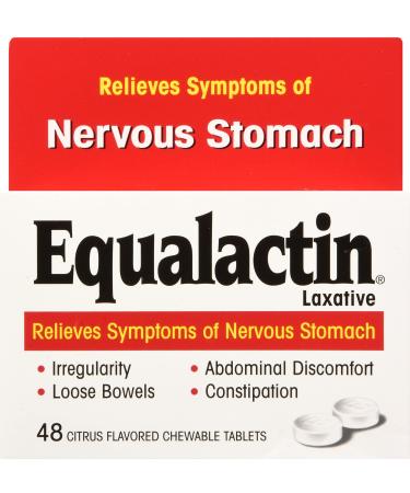Equalactin Laxative Chewable 48 Tablets
