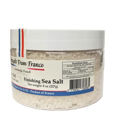 French Fleur De Sel Finishing Sea Salt - 8 oz | Imported from France | Pack of 1 - Buy Online on GoSupps.com