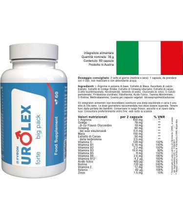  Niko-Ex Urolex for men - 60 capsules - Buy Online on GoSupps.com