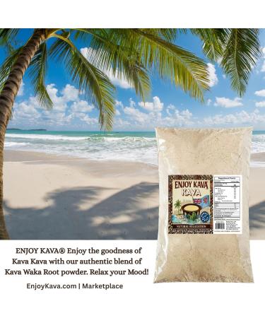 Premium Authentic Noble KAVA Herbal Supplement (1 LB/16 Oz Bag) Promotes Rest and Calmness - Buy Online on GoSupps.com