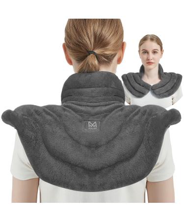 Microwave Heating Pad for Neck and Shoulders, Additional Large Weighted Add Microwavable Heated Neck Wrap Warmer, Freezer or Microwave Heating Pad for Pain Relief For Neck and Shoulders.