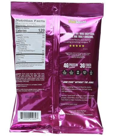 PeaTos Crunchy Rings Sweet Onion Snack Packs - 4g Protein, 3g Fiber, Gluten Free - 2.5oz, 4 Count - Buy Online on GoSupps.com