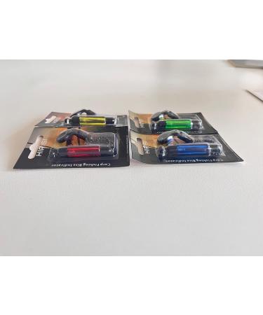 Carp Fishing Swinger Set with Bite Indicators - Red Yellow Blue & Green - 4 Pack for Accurate Fishing - Buy Online on GoSupps.com