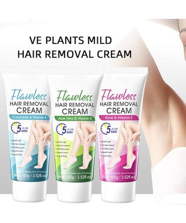 MrCuvaryas Depilatory cream 2 pieces facial hair removal cream without pain for sensitive skin gentle formula intimate hair removal cream for bikini pubic area face and body 2 x aloe vera aloe vera 05 g 2er Pack - Buy Online on GoSupps.com