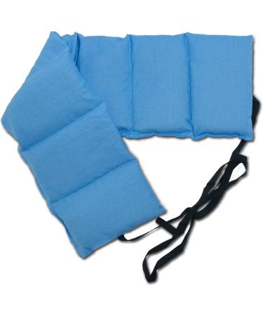 Cherry Stone Pillow 7-Chamber with Band - 65x15 Light Blue | Heat & Grain Therapy - Buy Online on GoSupps.com