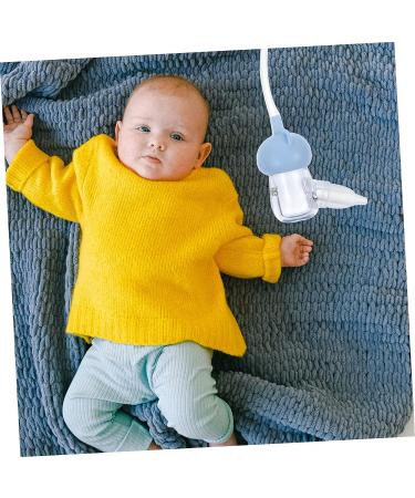 Toyvian Oral Nasal Aspirator for Newborns - Electric Nose Sucker with Silica Gel Filter Cleaner - Baby Essentials for Infant Care - Buy Online on GoSupps.com