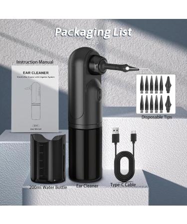 APLUSH Ear Wax Cleaner Electric Ear Wax Removal Tool with 4 Pressure Mode Water Powered Ear Cleaner Ear Irrigation Earwax Flush with 10 Ear Tips - Buy Online on GoSupps.com