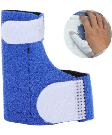 Baby Finger Guard Thumb Stabilizer XS - Breathable Velvet Fabric, Skin-Friendly Support Brace in Blue - Buy Online on GoSupps.com
