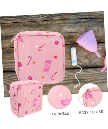 Healeeved 4-Pack Tampon Holder with Zipper Storage Bag - Stylish Travel Accessory for Women - Perfect for Students - 13x13x5cm - Buy Online on GoSupps.com