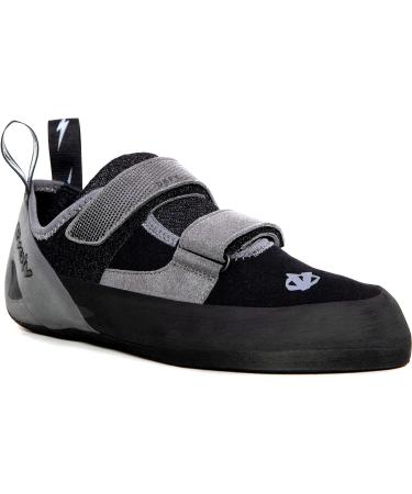 Evolv Defy Climbing Shoe - Men's 10.5 Black/Grey - Buy Online on GoSupps.com