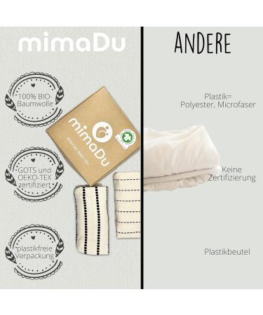 Buy Mimadu Bio Mattress Stroller Fitted Bed Sheet - 100% GOTS Organic Cotton | Perfect Replacement for Bay Wagons & Strollers (Boho Design) - 70x35 70x37 75x35 cm - Buy Online on GoSupps.com