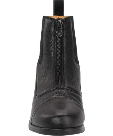 Suedwind Advanced II FZ Soft Riding Ankle Boots - Black Leather Jodhpur Boots for Riding Walking & Leisure | Comfortable Fit with Front Zipper | EU Size 39 - Buy Online on GoSupps.com