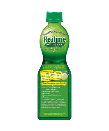 ReaLime 100% Lime Juice 15 fl oz Bottles - Pack of 12 | 180 fl oz Total - Buy Online on GoSupps.com