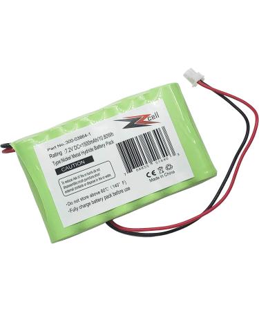2-Pack 7.2V Replacement Battery for Honeywell Lynx L3000 L5000 L5100 ADEMCO 300-03865 - 1500mAh | International Shipping Available - Buy Online on GoSupps.com