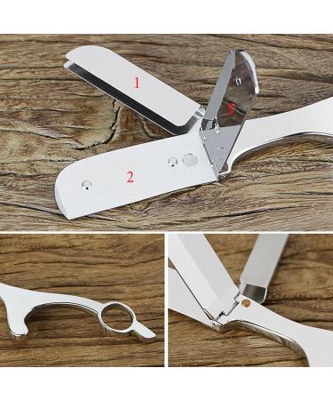 Razor Straight Edge Seal Streamlined Hair Trimmer | Zinc Alloy Manual Shaver Tool for Home & Salon - Perfect for Men - Buy Online on GoSupps.com