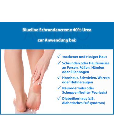 Blure Cream 40% Urea - Foot & Heel Repair Cream (3 Pack of 500ml) | Cracked Skin Treatment for Hands Elbows & Feet - Buy Online on GoSupps.com