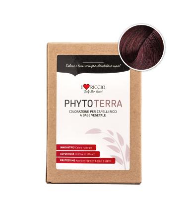 I LOVE RICCIO I Love Hedgehog PhytoTerra Plantbased curl dye natural hair color strengthens curly hair stimulates and strengthens flexibility nuance plum 80 g