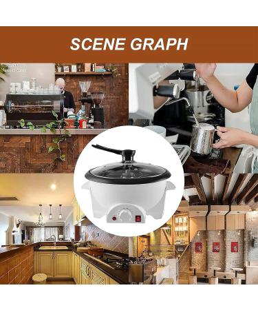 Home Coffee Roaster 1200W Electric Coffee Roaster For Coffee Beans Nuts Peanuts Cashews Chestnuts 0-240 C Non-stick Coating Coffee Roaster Shop/Home Red - Buy Online on GoSupps.com