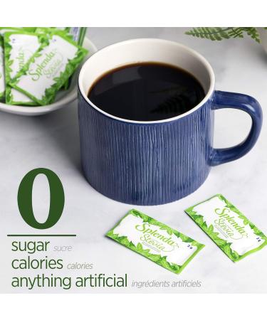 SPLENDA Stevia No Calorie Sweetener Plant Based Sugar Substitute Granulated Powder Single Serve Packets 140 Count (Pack of 1) - Buy Online on GoSupps.com