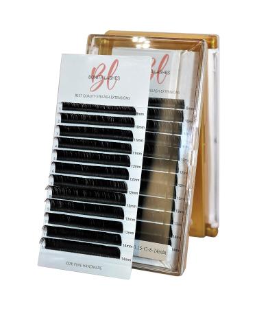 Bonita Classic Eyelash Extension Kit | Individual False Faux Mink Lashes | C-D Curl 0.15 Thickness | Mix 8-14mm Length | Natural Look | Lash Extensions - Buy Online on GoSupps.com