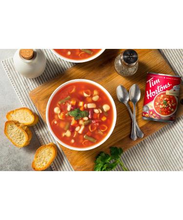 Tim Hortons Minestrone Soup Ready to Serve 540mL Can - Buy Online on GoSupps.com