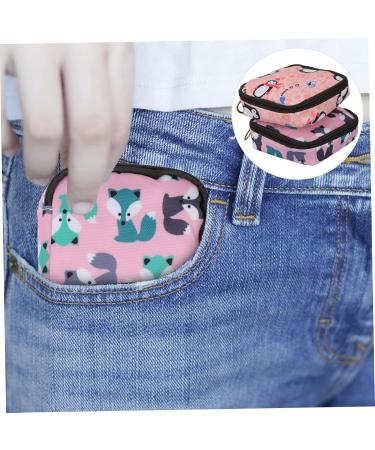 Gleavi Portable Hygiene Bag - Travel Storage for Menstrual Cup & Makeup | Waterproof Fabric Diaper Pocket - Buy Online on GoSupps.com