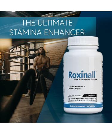 Stamina Pills for Men - Enhance Performance & Endurance with L Arginine & Maca | 60 Capsules - Buy Online on GoSupps.com