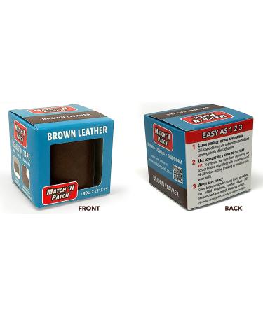 Match 'N Patch Realistic Brown Leather Repair Tape - Buy Online on GoSupps.com