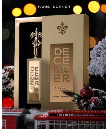 Paris Corner DECEMBER VANILLE EDP 2.8 Fl Oz Unisex Long Lasting Scent Fragrance Perfumes - Buy Online on GoSupps.com