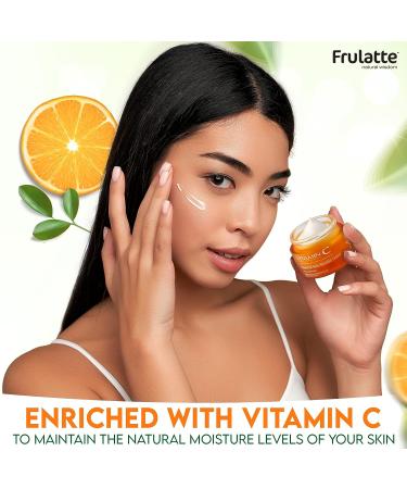 Frulatte Vitamin C Anti Wrinkle Cream - 1.7 fl. Oz - All Skin Types - Buy Online on GoSupps.com