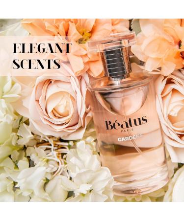 Beatus Paris Gardens - Luxury Perfumes for Women - Rose Perfume - Long-Lasting Spicy Rose Jasmine and Sandalwood Women's Fragrances - 3.4 oz - Buy Online on GoSupps.com
