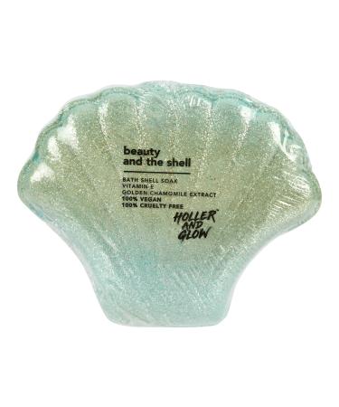 Holler and Glow Beauty and The Shell Shell Shaped Bath Fizzer