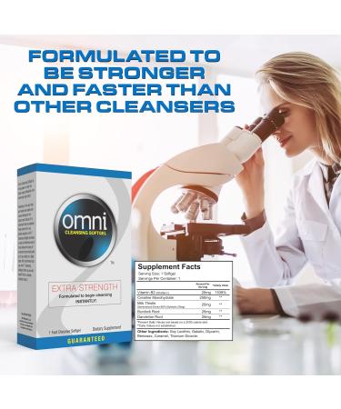 Extra Strength Wellgenix Omni Cleansing Softgel - Same Day Detox - 1 Softgel Pack - Buy Online on GoSupps.com