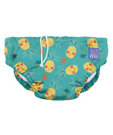Bambino Mio revolutionary reusable swimming diaper for babies and toddlers boys and girls silly pineapple L (1-2 years) Silly pineapple (1-2 years) - Buy Online on GoSupps.com