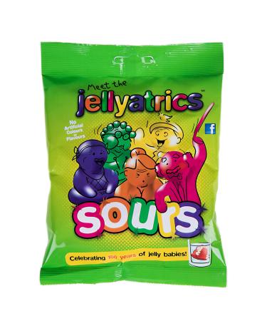 Jellyatrics Sours Jelly Babies Novelty Retirement 50th 60th 70th Birthday Fun Gift (Jellyatrics Sours Jelly Baby Sweets 1)