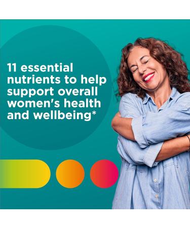 Centrum Women's Multivitamin Gummies - 150 Count Tropical Fruit Flavors, Natural Ingredients - 75 Day Supply - Buy Online on GoSupps.com