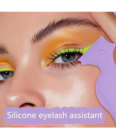Eyeliner Tool for winged eyeliner tool Precision Eyeshadow Ruler Applicators Beginner Makeup Stencils Multifo Makeup Tool Purple - Buy Online on GoSupps.com