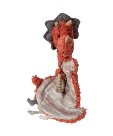 Mary Meyer Putty Snuggy Nuggles Baby Lovey Security Blanket with Teething Ring - Dino 13-Inches - Buy Online on GoSupps.com