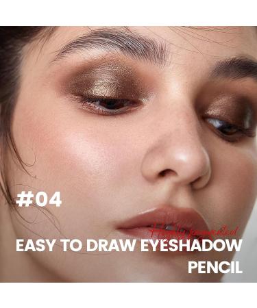 Champagne Eyeshadow Stick - Waterproof Glitter & Matte Textures for Smoky Eye Makeup | Fast Drawing Cream & Powder Heads - Buy Online on GoSupps.com