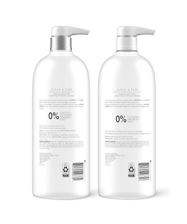 Nexxus Clean and Pure Clarifying Shampoo & Conditioner 2-Pack - ProteinFusion, Paraben-Free, Salon Quality - 33.8 oz - Buy Online on GoSupps.com
