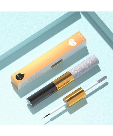 Derwrtup Sparkly Mascara for Eyelashes Glitter Lash Mascara Mascara with soft gel formula Washable Eyebrows Lengthening Makeup Eyeliner for Home Travel Hotel School - Buy Online on GoSupps.com