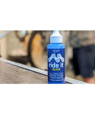 SCC Slick All Conditions Bike Chain Lubricant - Premium Bicycle Chain Lube - Buy Online on GoSupps.com
