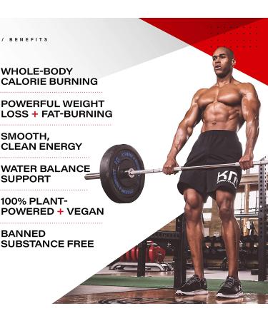 Kaged Muscle Clean Burn Amped Extreme Thermogenic for Men & Women  Weight Loss Supplement with Organic Caffeine  120 Veggie Caps Stimulant 120 Count (Pack of 1) - Buy Online on GoSupps.com