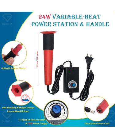 Hot Wire Styrofoam Cutter - Red 24W | Precise Styrofoam Cutting Tool - Buy Online on GoSupps.com