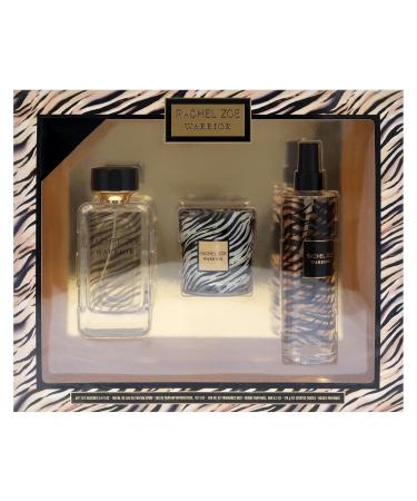 Rachel Zoe Warrior for Women - 3 Pc 3.4oz EDP Spray 10oz Fragrance Mist 6.3oz Candle - Buy Online on GoSupps.com