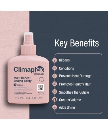 Multi Benefit Styling Spray - Anti-Humidity Frizz Control - Helps Strengthen and Prevent Heat Damage - Contains Detangling Benefits - Infused with Coconut Avocado and Shea Butter - 8.45 oz - Buy Online on GoSupps.com