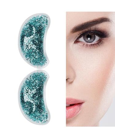 Gel Eye Mask - Relief for Tired, Dry Eyes | Dark Circle Therapy - Green - Buy Online on GoSupps.com